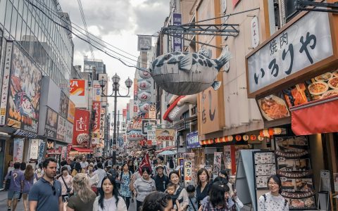 道顿堀第一次去怎么吃：章鱼烧、大阪烧、串炸一条街吃明白